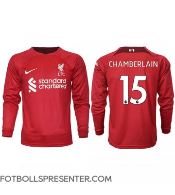Liverpool Chamberlain #15 Hemma Matchtröja 2022-23 Långärmad